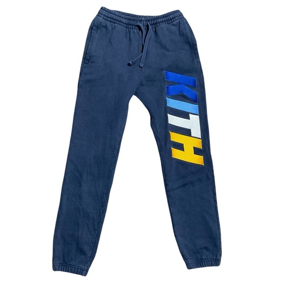 Kith Team Williams Sweatpant Navy Size XS - Picture 1 of 12